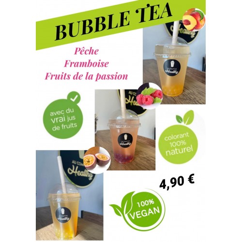 Bubble tea - Au Comptoir Healthy