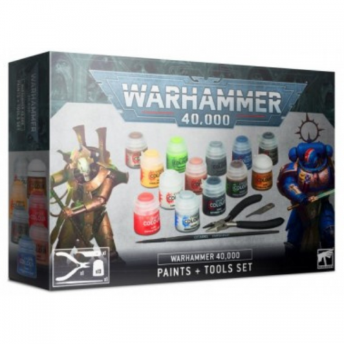 Warhammer 40 000 - Paints + tools set
