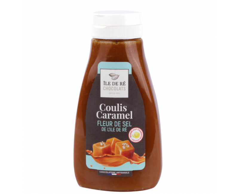 Coulis caramel fleurs de sel - Ile de Ré chocolats