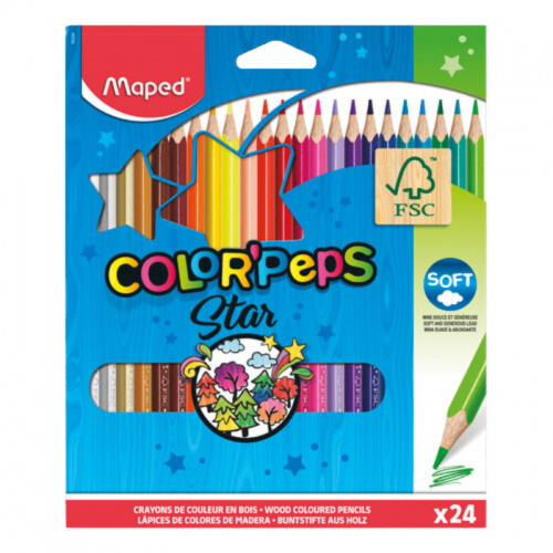 Maped Color' Pep's crayons de couleur x24