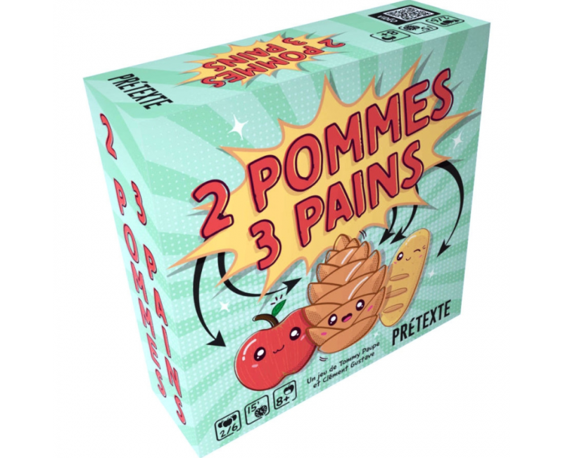 2 pommes 3 pains