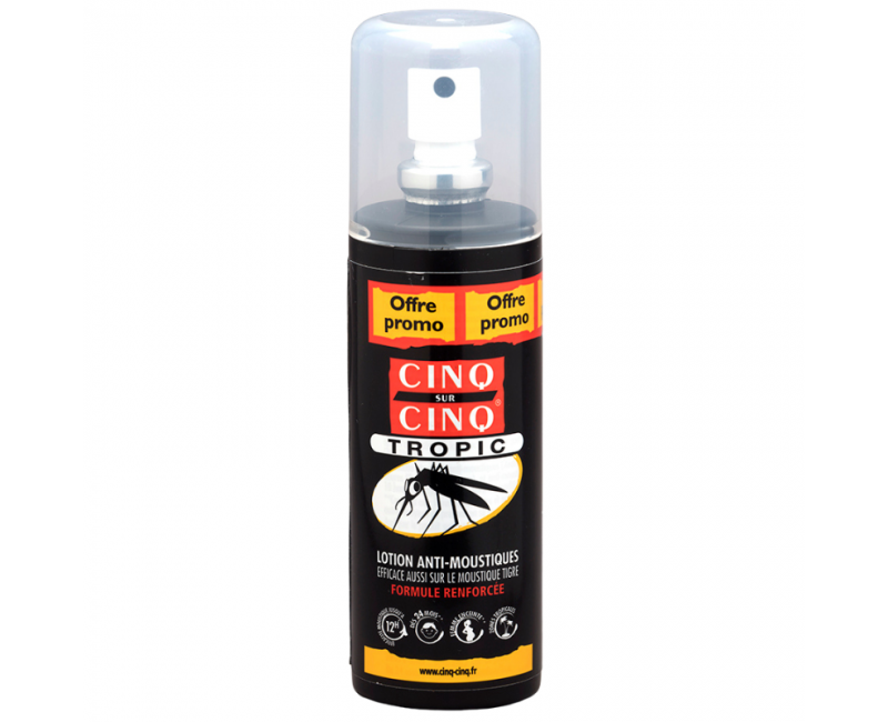 Cinq sur Cinq Tropic - Spray anti moustiques