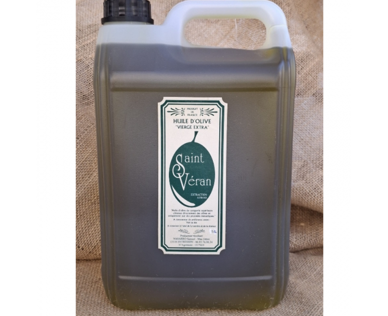 bidon d'huile d'olive,5 l