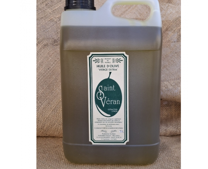 Bidon d'huile d'olive 3 litres