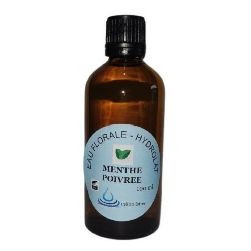 Eau florale hydrolat de menthe poivrée