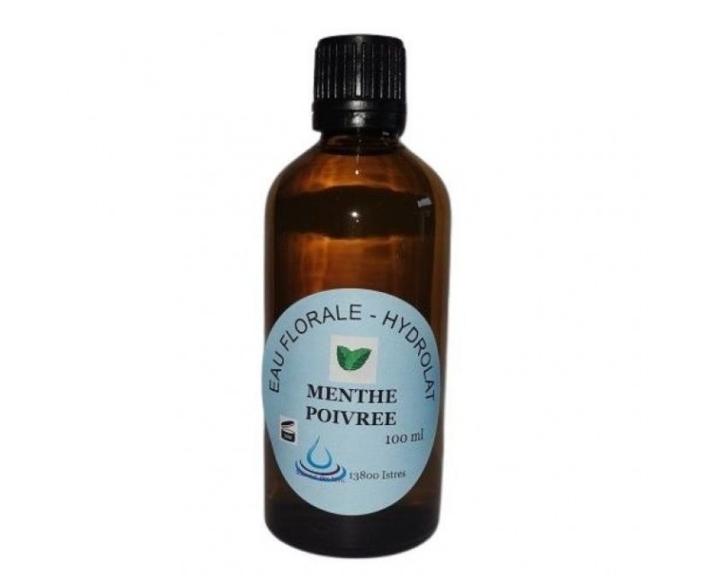 Eau florale hydrolat de menthe poivrée