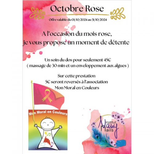 Moment de détente au profit d'Octobre Rose