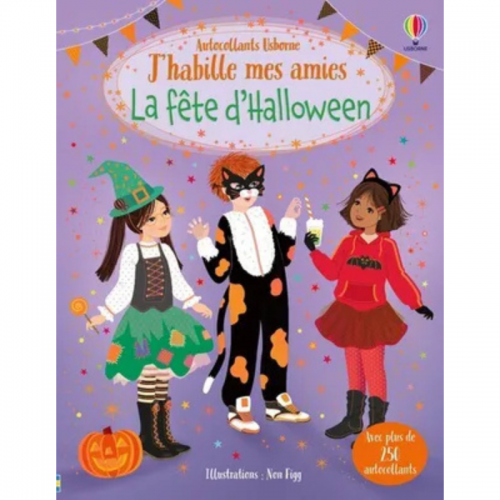 'habille mes amies - La fête d'Halloween - Dès 5 ans