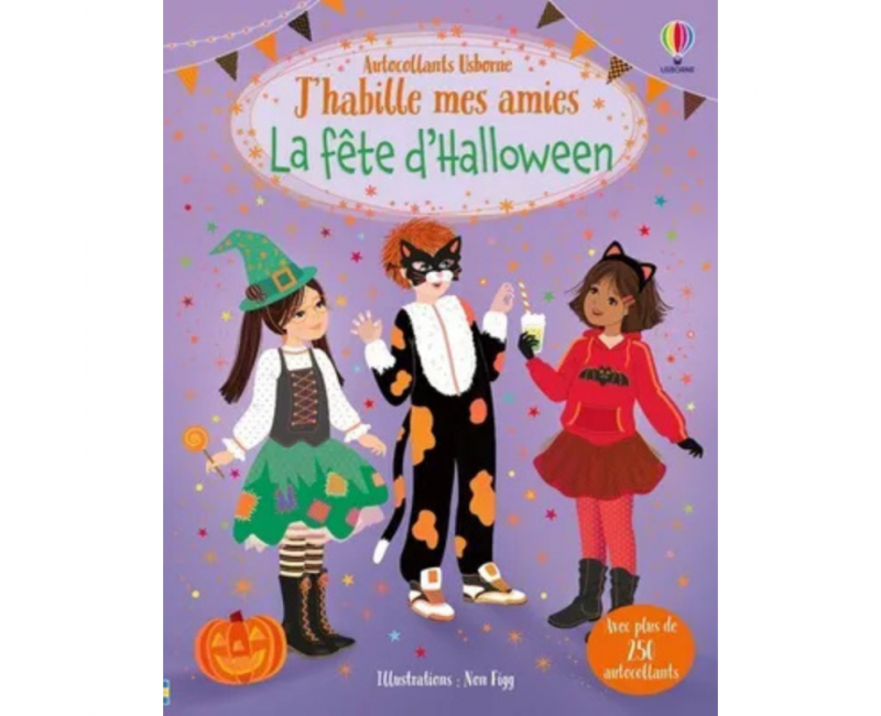 'habille mes amies - La fête d'Halloween - Dès 5 ans