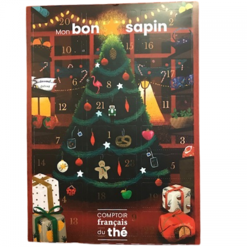 Calendrier de l'avent Comptoir Français du thé : Mon beau sapin