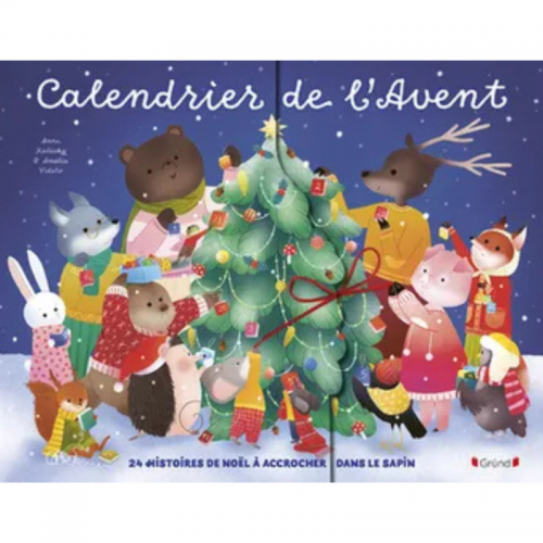 Calendrier de l'Avent - 24 histoires de Noël à accrocher dans le sapin