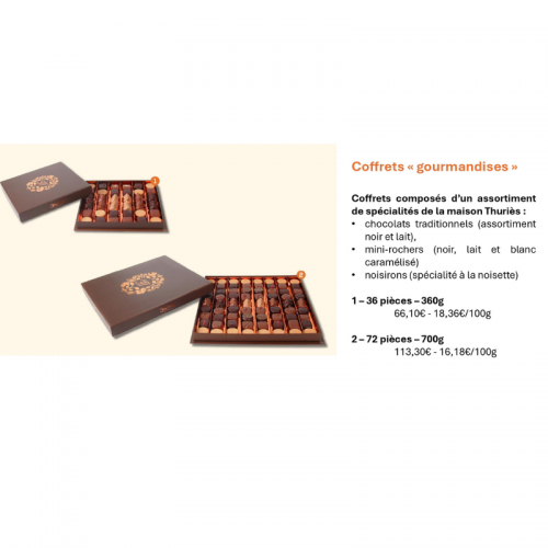 Coffret gourmandise