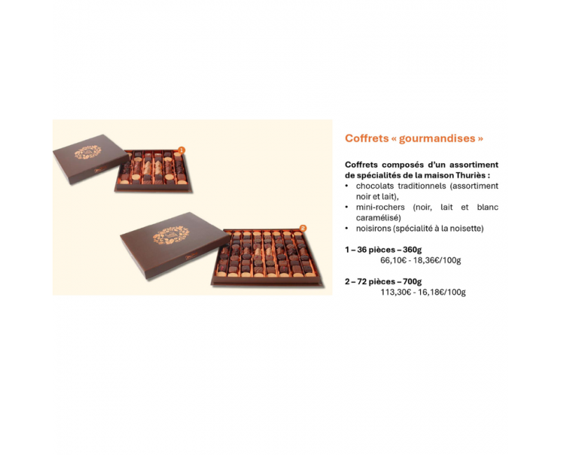 Coffret gourmandise