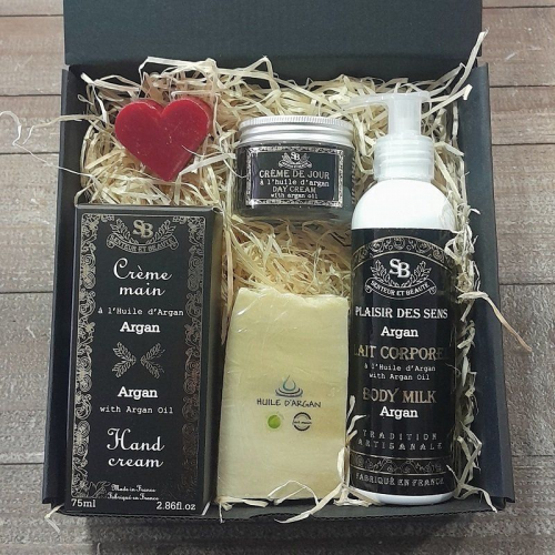 Coffret cadeau huile d'argan