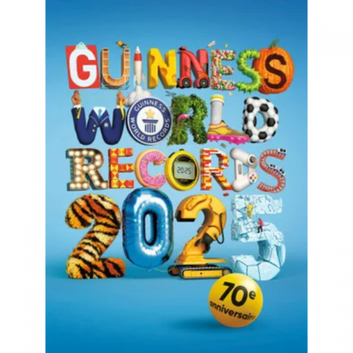 Guinness World Records 2025 70e anniversaire