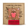 Tablette Cœur - Chocolat lait - 80G