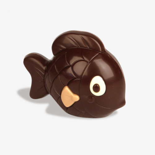 Poisson chocolat noir