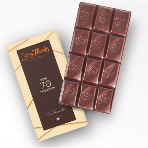 Tablette de chocolat noir 70% Equateur