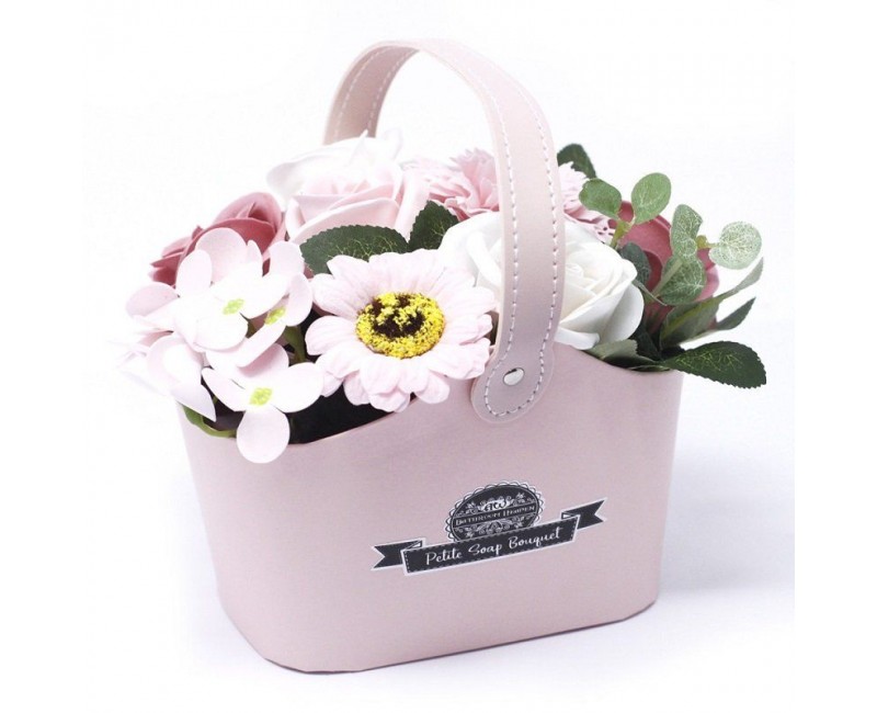 Panier fleurs de savon
