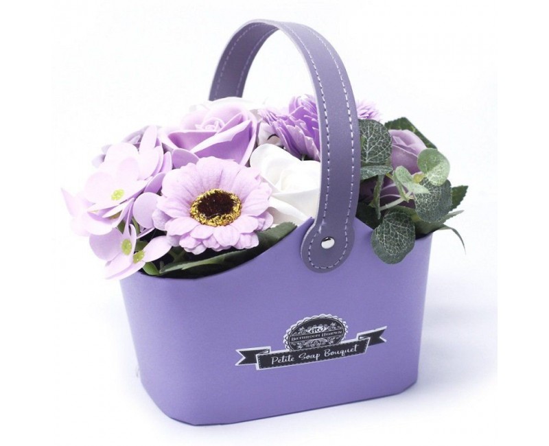 Panier fleurs de savon
