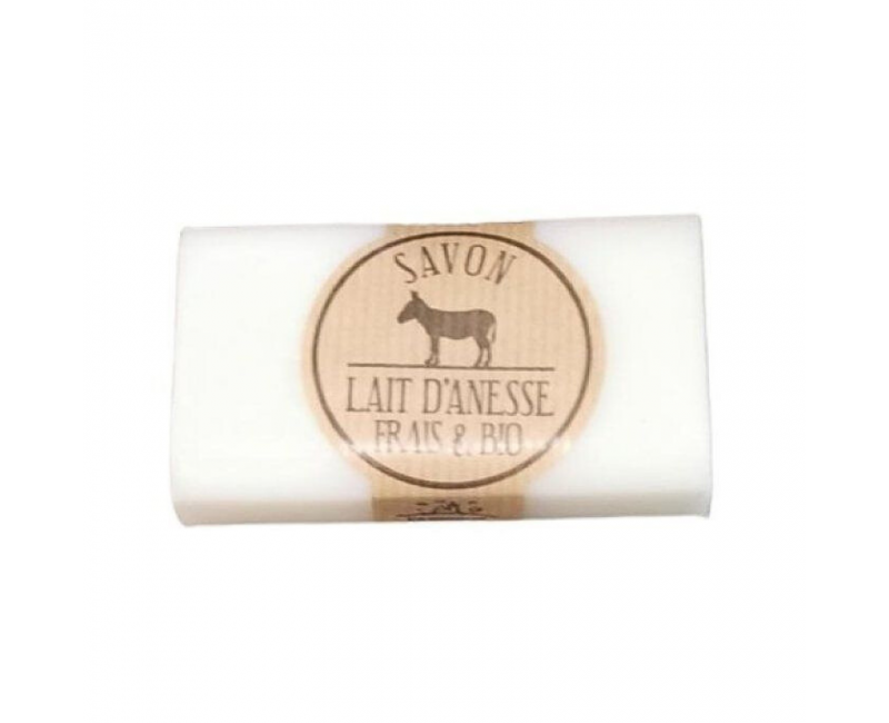 Savon au Lait d’Ânesse Bio 100g – Beurre de Karité