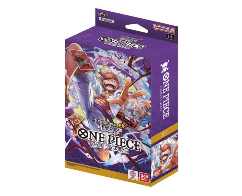 One Piece Card Game ST21 EX Gear 5 [FR] : le deck ultra-puissant de Luffy arrive à Istres