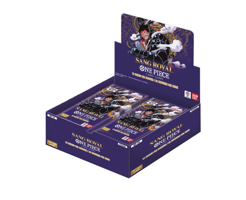 Display One Piece TCG OP-10 Sang Royal [FR] : 24 boosters officiels en version française