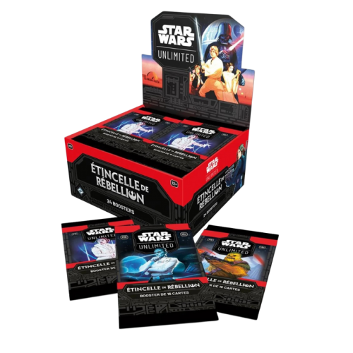 Booster Pack Star Wars Unlimited Rouge : plongez dans l'univers Star Wars à Istres