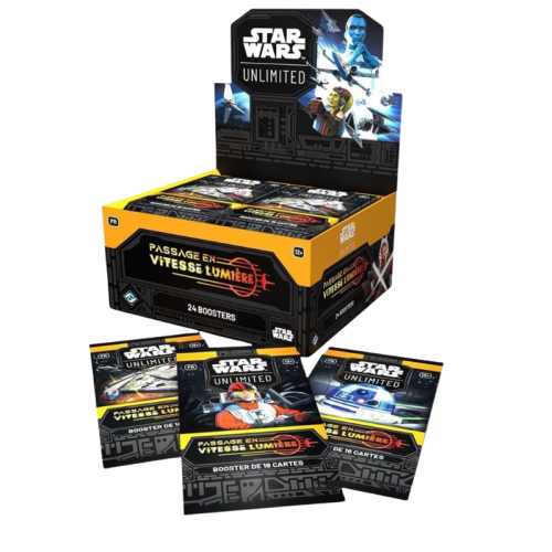 Booster Pack Star Wars Unlimited Jaune : explorez de nouvelles stratégies à Istres