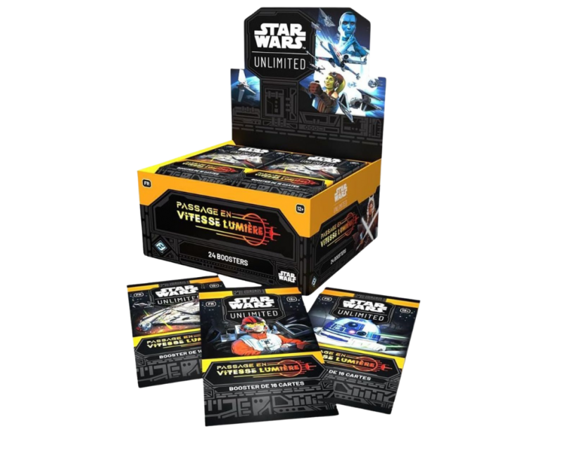 Booster Pack Star Wars Unlimited Jaune : explorez de nouvelles stratégies à Istres