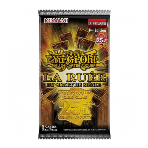 Booster Yu-Gi-Oh! La Ruée du Quart de Siècle – Édition Française 25e Anniversaire