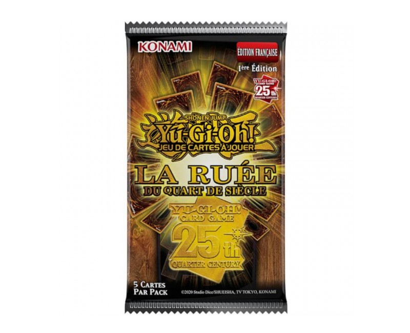 Booster Yu-Gi-Oh! La Ruée du Quart de Siècle – Édition Française 25e Anniversaire