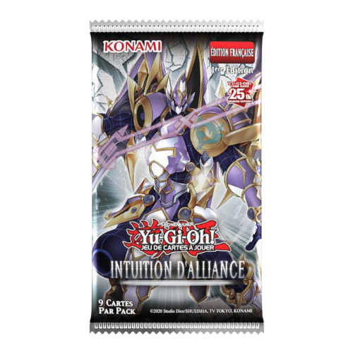 Booster Yu-Gi-Oh! Intuition d’Alliance 25e Anniversaire – Édition Française à Istres