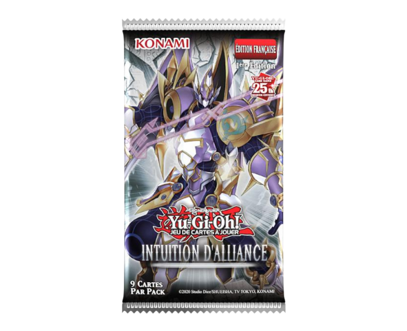 Booster Yu-Gi-Oh! Intuition d’Alliance 25e Anniversaire – Édition Française à Istres