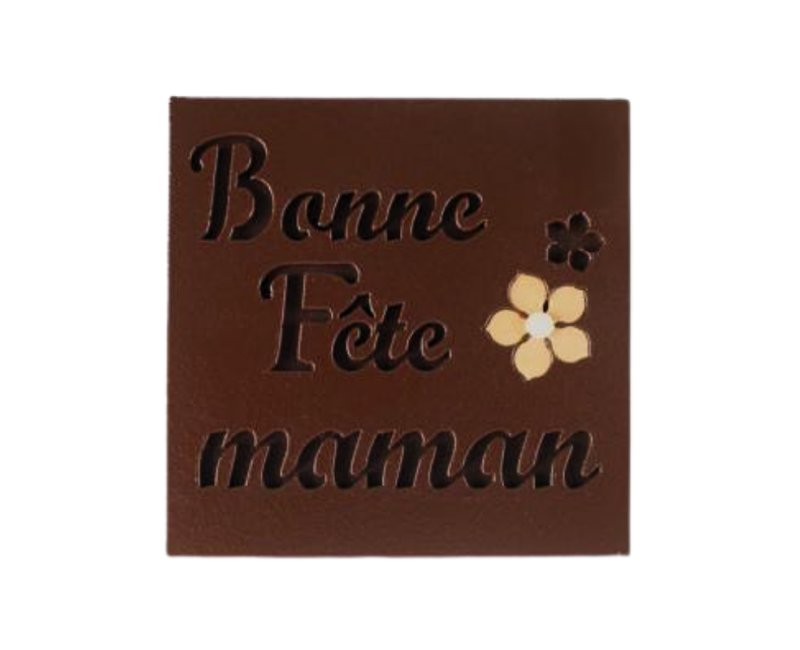 Carte en chocolat “Bonne fête maman” – Yves Thuriès Istres
