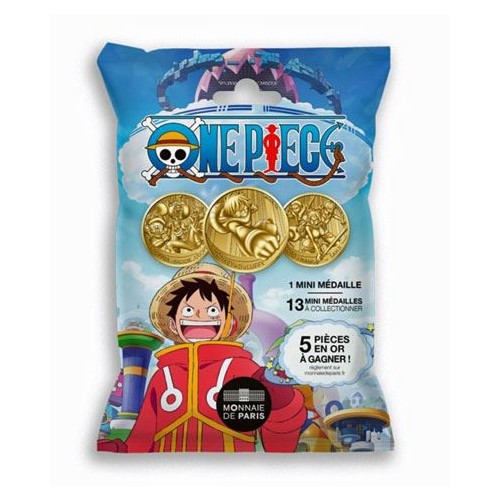 Pochette surprise One Piece 2025 – Mini-médailles à collectionner