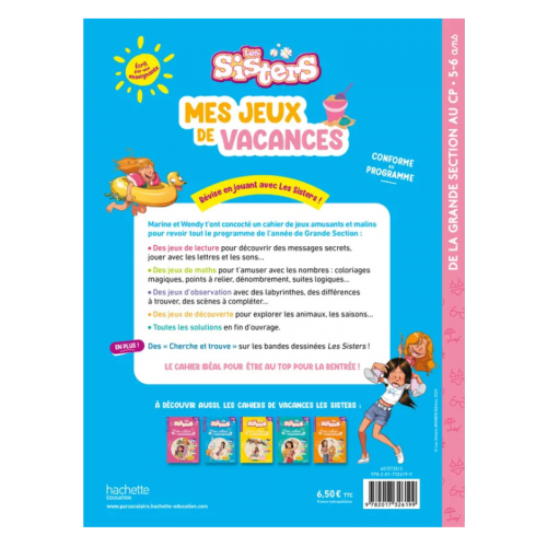 Cahier de jeux Les Sisters Grande Section – Arbre Monde Istres