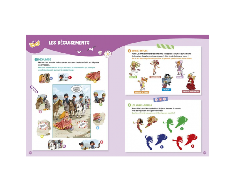 Cahier de jeux Les Sisters Grande Section – Arbre Monde Istres
