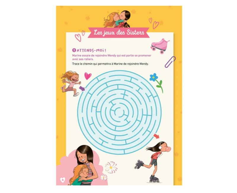 Les Sisters – Cahier vacances 2025 CE1 vers CE2 – Arbre Monde Istres
