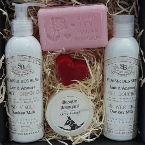 Coffret au lait d'ânesse
