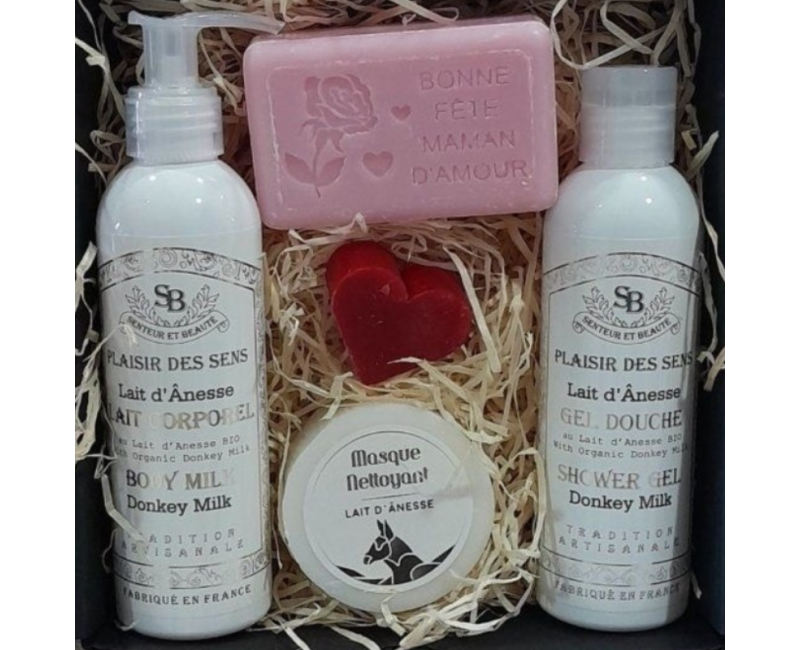 Coffret au lait d'ânesse