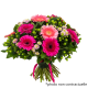 Bouquet rond fleurs fraîches 25€ – Atelier de Corinne Istres