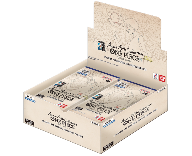 One Piece EB02 – Display 25e anniversaire – 24 boosters en français