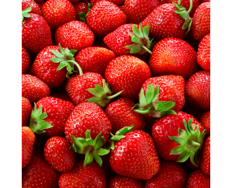 Fraises locales de saison