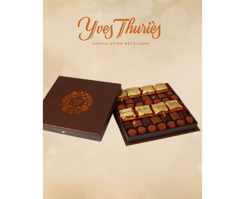 Coffrets Noël – Assortiment Truffes, Chocolats & Marrons Glacés