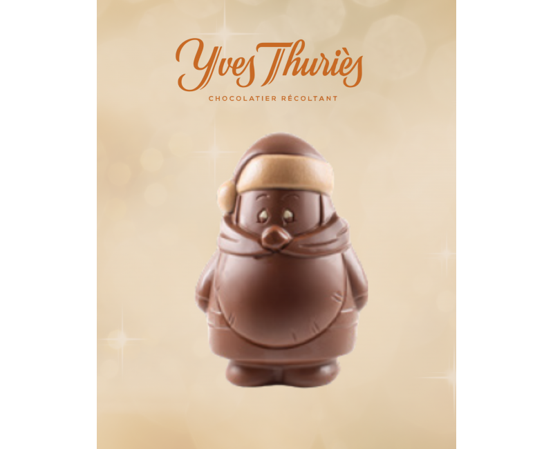 Père Noël en Chocolat – Version Contemporaine Lait