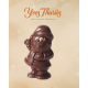 Père-Noël Traditionnel en Chocolat – 12 cm (90 g)