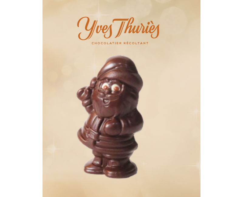 Père-Noël Traditionnel en Chocolat – 12 cm (90 g)