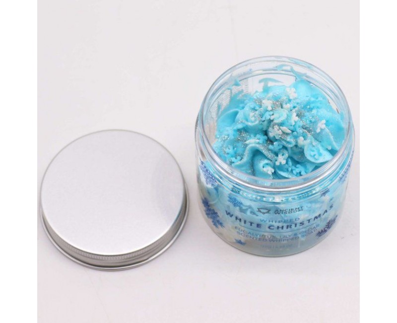 Savon fouetté Noël  blanc120g