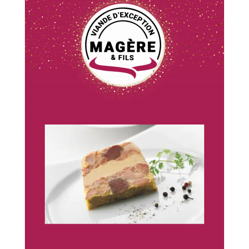 Pressé de canard au foie gras 1kg – Spécial Fêtes